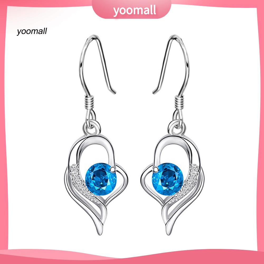 Vòng cổ Mặt Trái Tim Đính Đá Thời Trang