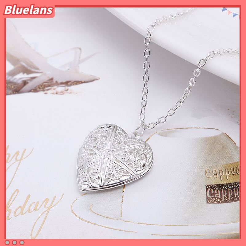 [BLS] Vòng cổ Mặt Hình Trái Tim Rỗng Có Thể Mở Ra Dành Cho Bạn Nữ