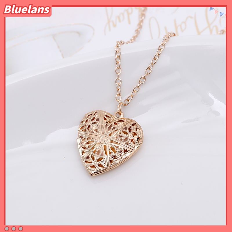 [BLS] Vòng cổ Mặt Hình Trái Tim Rỗng Có Thể Mở Ra Dành Cho Bạn Nữ