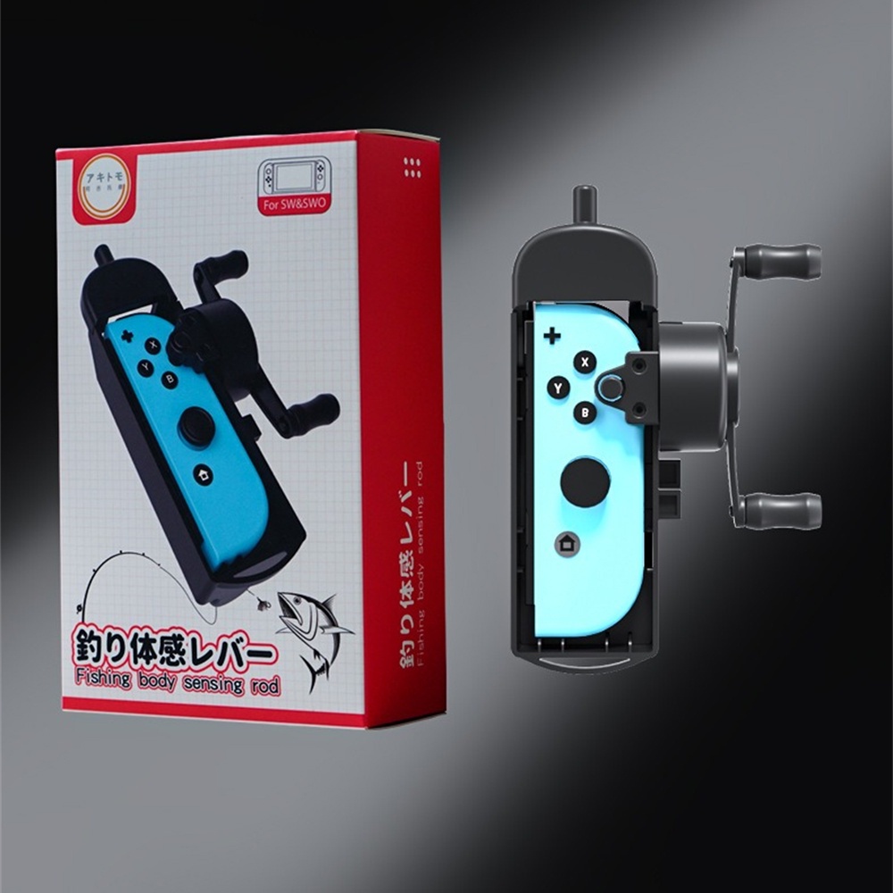 Tay Cầm Chơi Game Nintendo Switch Oled Cảm Biến Somatosensory & Cần Câu Cá Hạnh Phúc