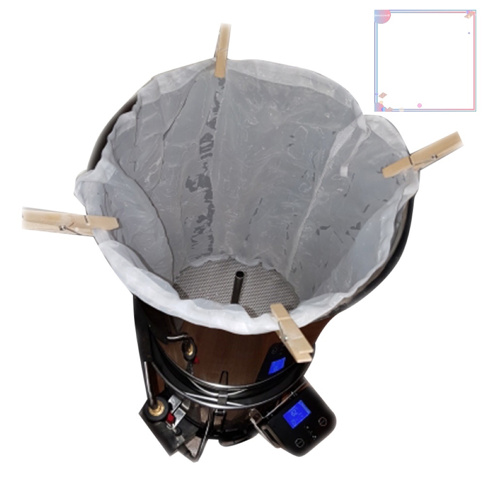 Set 100 Túi Lọc Cà Phê / Nước Ép Có Dây Rút Tái Sử Dụng Tiện Lợi