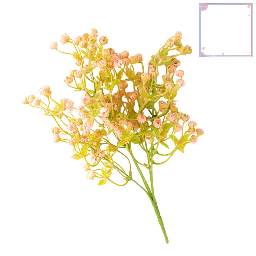 1 Nhánh 5 Nhánh 150 Bông Hoa Gypsophila Nhân Tạo Bằng Nhựa Dễ Chăm Sóc Trang Trí Nhà Cửa