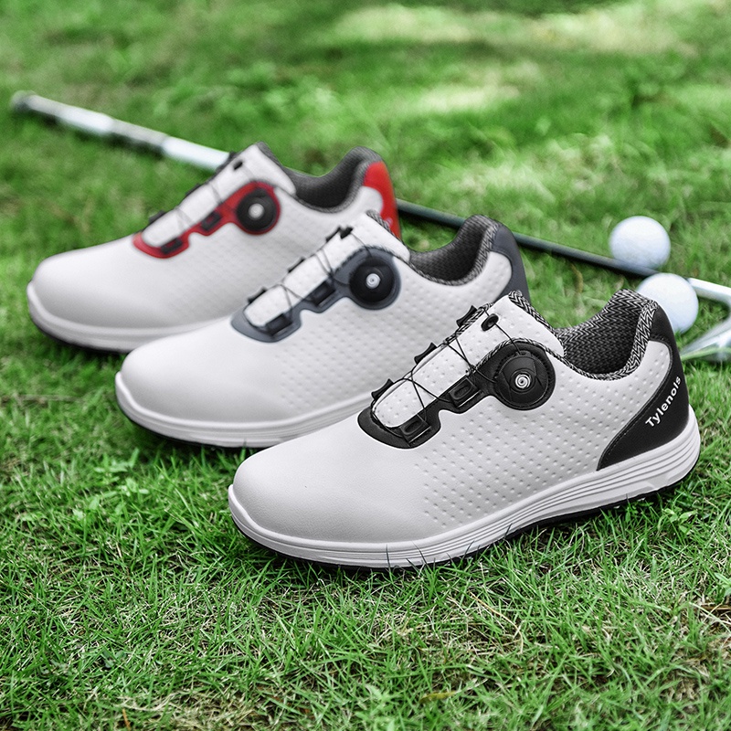Giày Thể Thao Đánh Golf Chống Trượt Chống Thấm Nước Size Lớn 37-46 Chất Lượng Cao Cho Nam