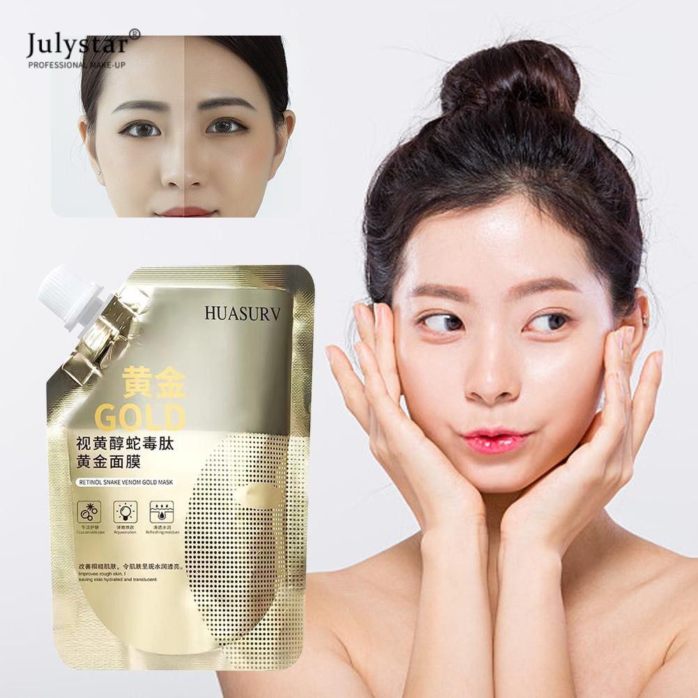 Mặt nạ JULYSTAR vàng nọc rắn retinol loại làm sạch