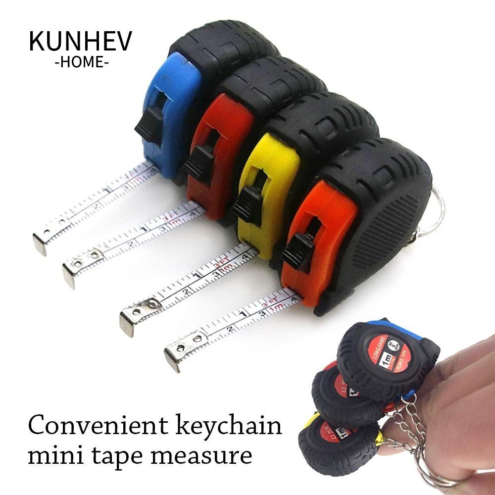 KUNHEV Bộ 3 Thước Dây Kéo Đo Nguồn Thông Dụng Hình Hoa Mẫu Đơn