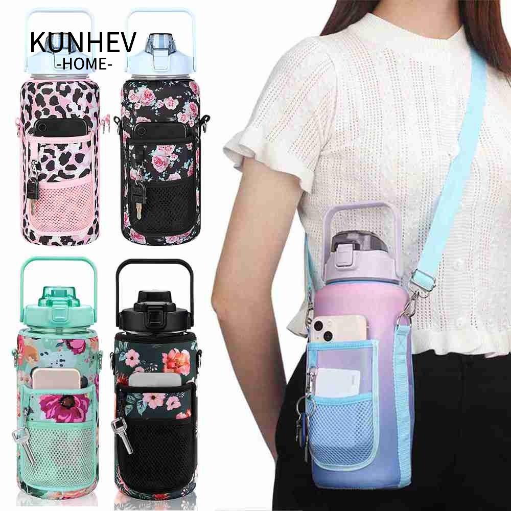 KUNHEV Vỏ Bọc Bình Nước Cách Nhiệt Thiết Kế Nhỏ Gọn Tiện Dụng Mang Theo Cắm Trại