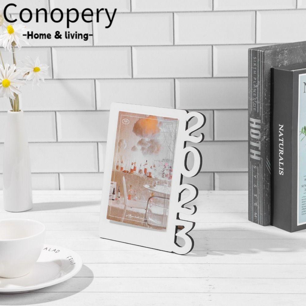 CONOPERY Khung Ảnh Chạm Khắc Tinh Tế Để Bàn Trang Trí Tốt Nghiệp