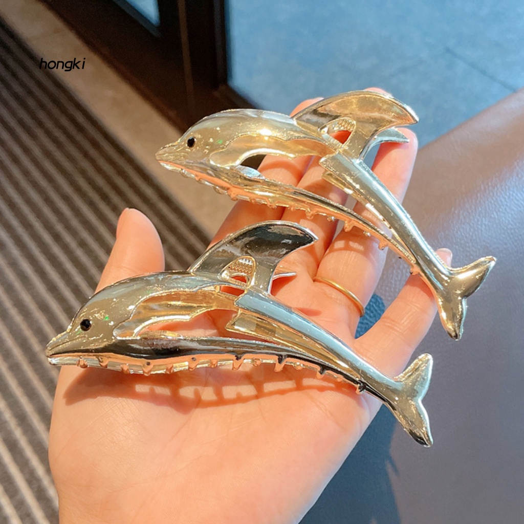 Kẹp Tóc Càng Cua Cá Heo Dễ Thương Cho Nữ