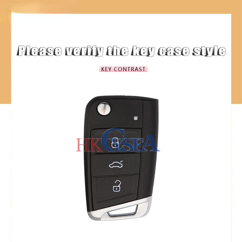 Vỏ Bọc Chìa Khóa Xe Hơi Bằng TPU Cho VW Volkswagen Golf 7 MK7 Tiguan MK2 SEAT Ateca Leon FR 2 Ibiza Skoda Octavia