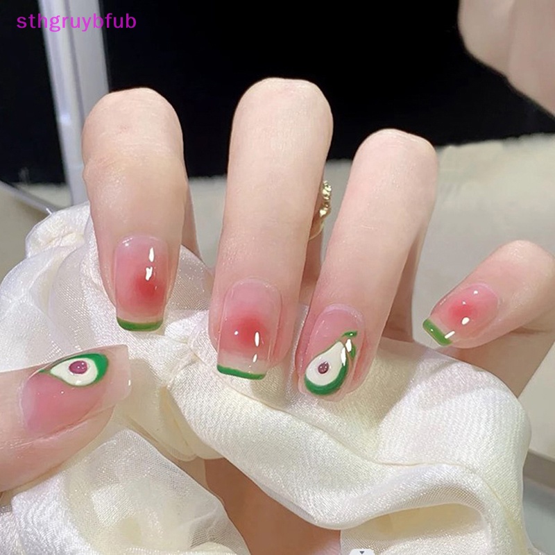 Sticker Họa Tiết Trái Cây 3D Trang Trí Móng Nghệ Thuật