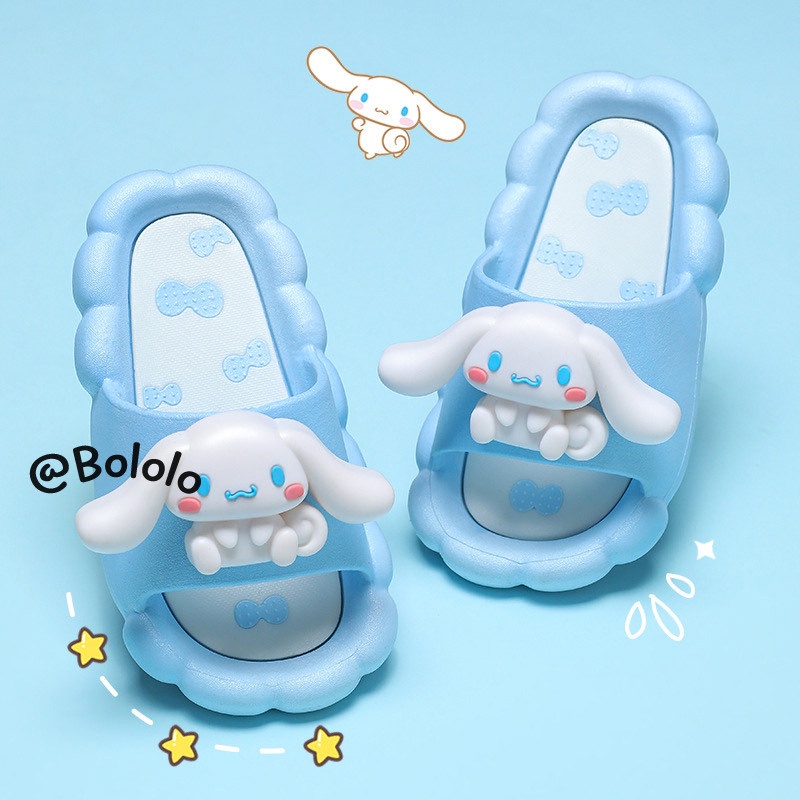 Bololo Dép Sandal Đế Mềm Chống Trượt Thoáng Khí In Hoạt Hình Dễ Thương Thời Trang Mùa Hè Cho Bé Gái