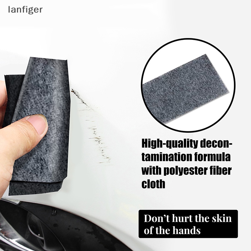 Lanf Vải Nano Lấp Lánh Chống Trầy Xước Đánh Bóng Tức Thì Cho Bề Mặt Kim Loại Xe Hơi EN