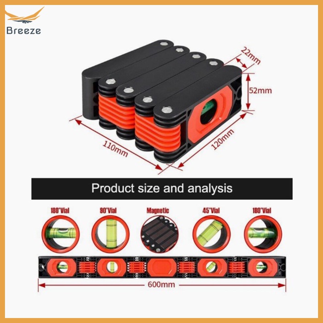 Dụng Cụ Đo Lường Gỗ Đa Năng 28-inch Gấp Gọn Tiện Lợi