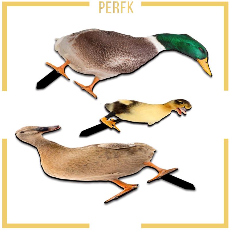 Set 3 Bức Tượng Vịt Trang Trí Sân Vườn