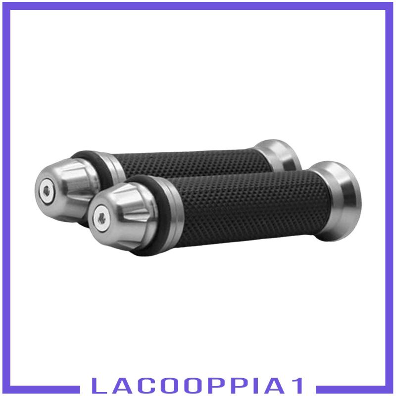 Set 2 Vỏ Bọc Tay Lái Xe Máy Bằng Hợp Kim Nhôm Và Cao Su 22mm Lacooppia1