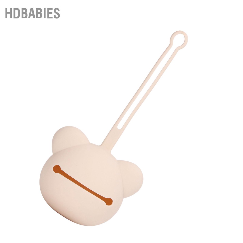 HDbabies Núm Vú Giả Silicone Ốp Lưng Giá Đỡ Du Lịch Túi Đựng Phụ Kiện Cho Bé Sơ Sinh Trai Gái Hình Gấu