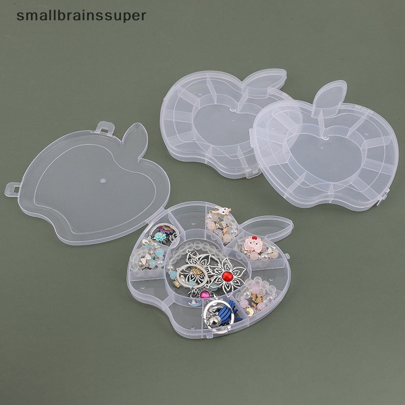 Hộp Nhựa Trong Suốt Đựng Trang Sức Hình Quả Táo