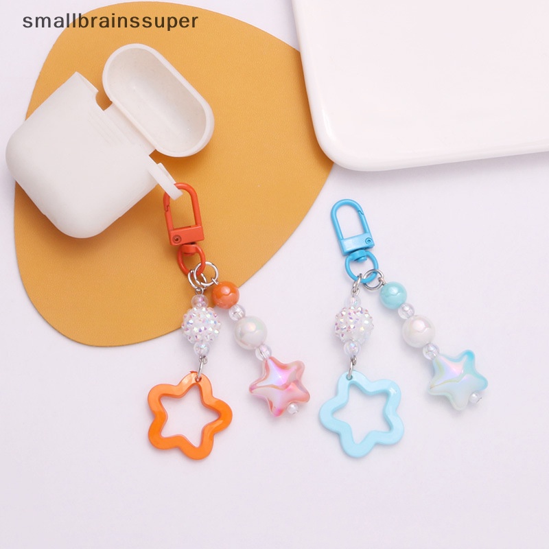 Móc Khóa Hình Ngôi Sao Năm Cánh Màu Gradient Thời Trang