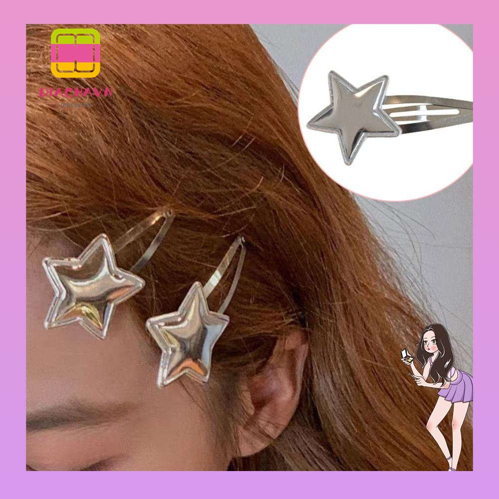DIACHAVN Kẹp Tóc Ngôi Sao Hoàng Đạo|Kẹp Tóc Hình Ngôi Sao Nhiều Màu Sắc Thời Trang
