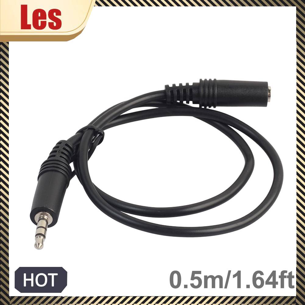 Dây Cáp Âm Thanh Mở Rộng 0.5m / 1m / 2m / 3m 3.5mm Male Sang Female