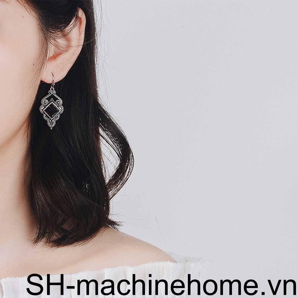 1 Đôi Bông Tai Đính Đá Zircon Thời Trang Dành Cho Nữ