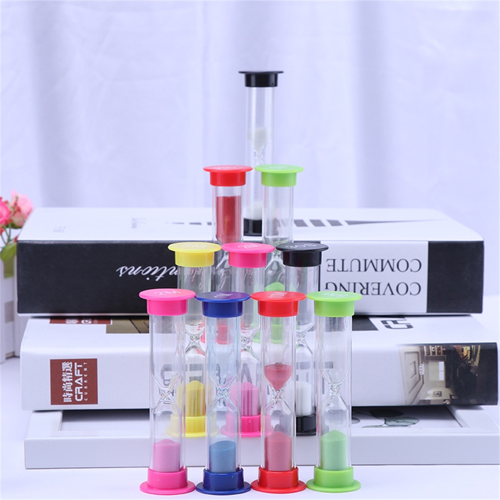 30 giây/1 phút/2 phút/đồng hồ cát Hẹn giờ cát Đồng hồ cát Đồ trang trí để bàn Nhựa màu Đồng hồ cát nhỏ Trẻ em Quà tặng trẻ em Trang trí nhà cửa CHÚNG TÔI