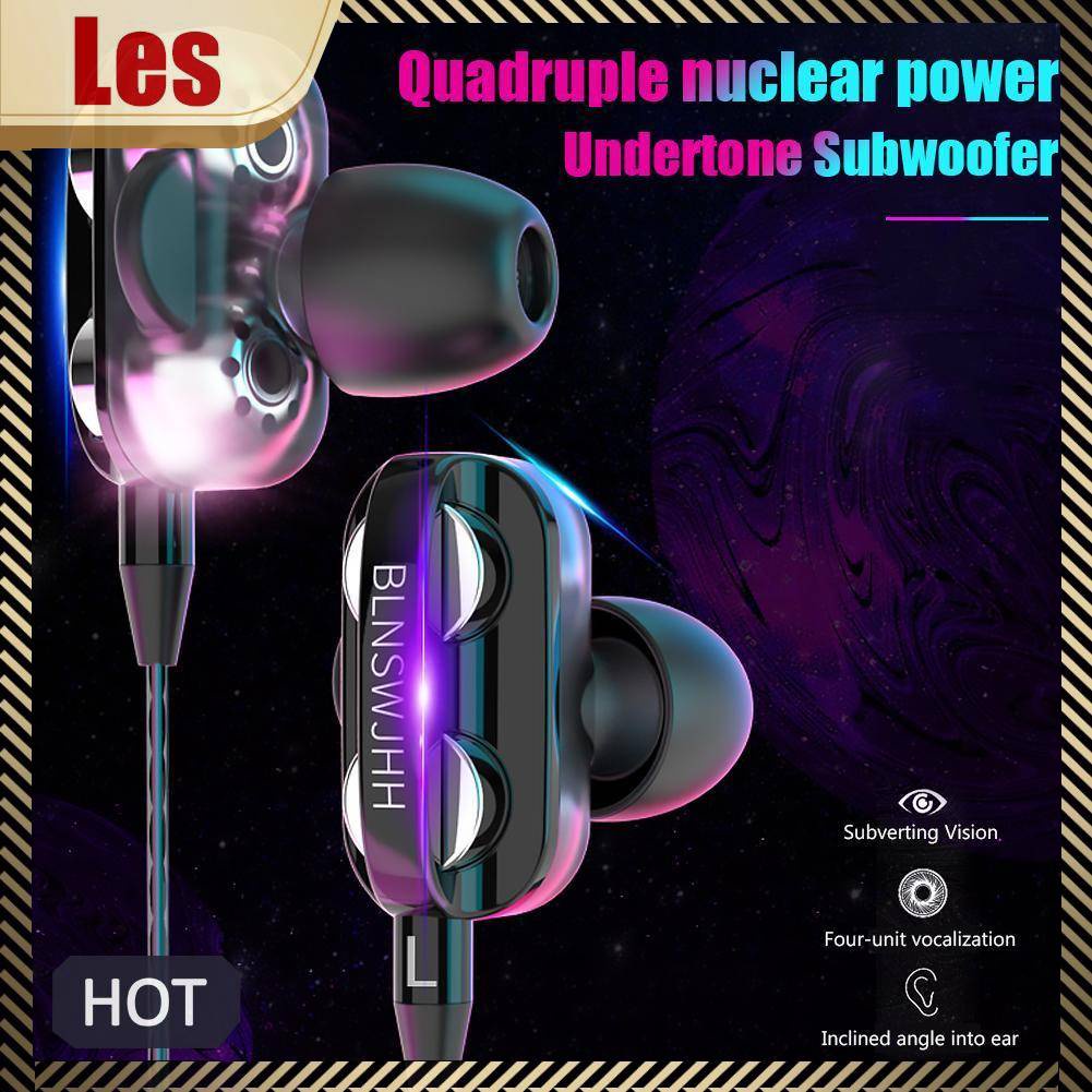 Tai Nghe Nhét Tai A4 Jack 3.5mm Có Micro Và Nút Điều Chỉnh Âm Lượng Tiện Dụng