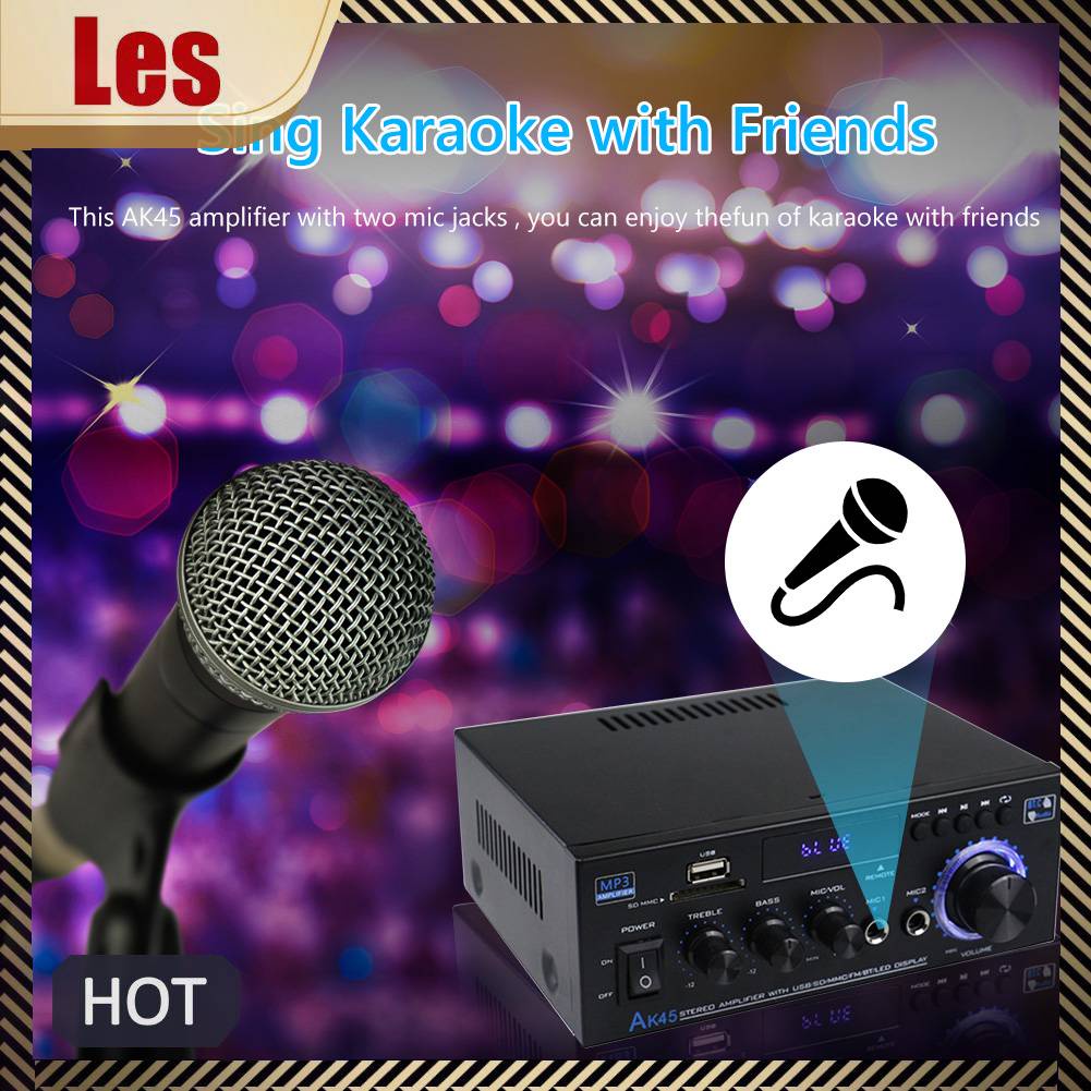 Bộ Khuếch Đại Âm Thanh Bluetooth 5.0 HiFi AK45 2.0