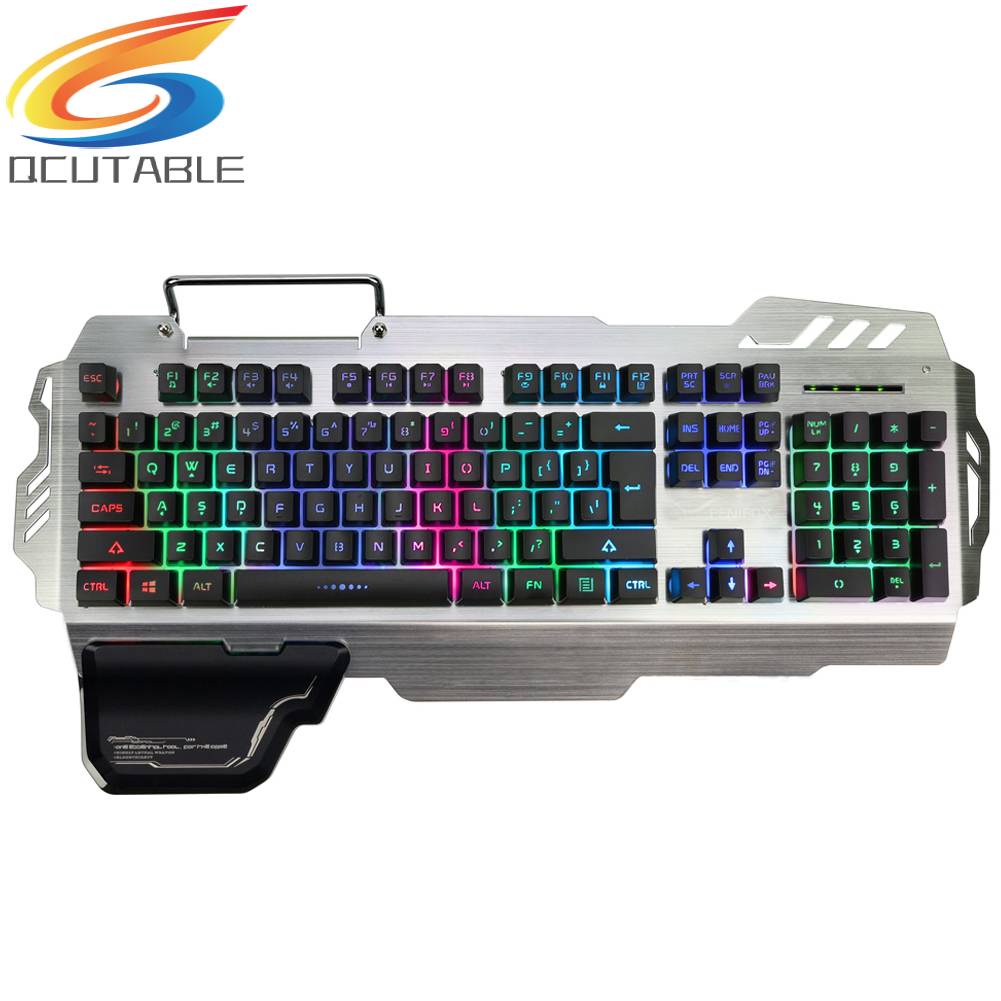 Bàn PhíM Gaming PK-900 Có Dây, 104 PhíM + Giá Đỡ ĐiệN ThoạI