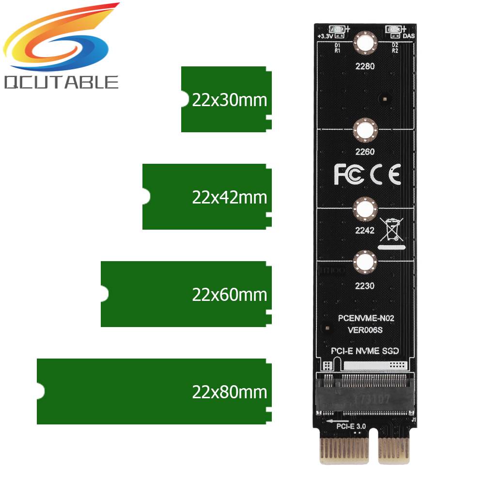 Thẻ Chuyển Đổi Mở Rộng NVME M.2 Sang PCI-E3.0 1x