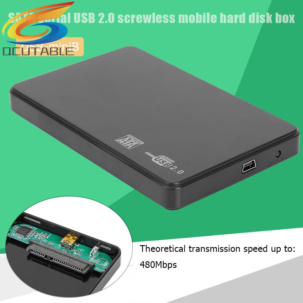 Hộp Đựng Ổ Cứng Ngoài 2.5 inch SATA USB2.0 HDD