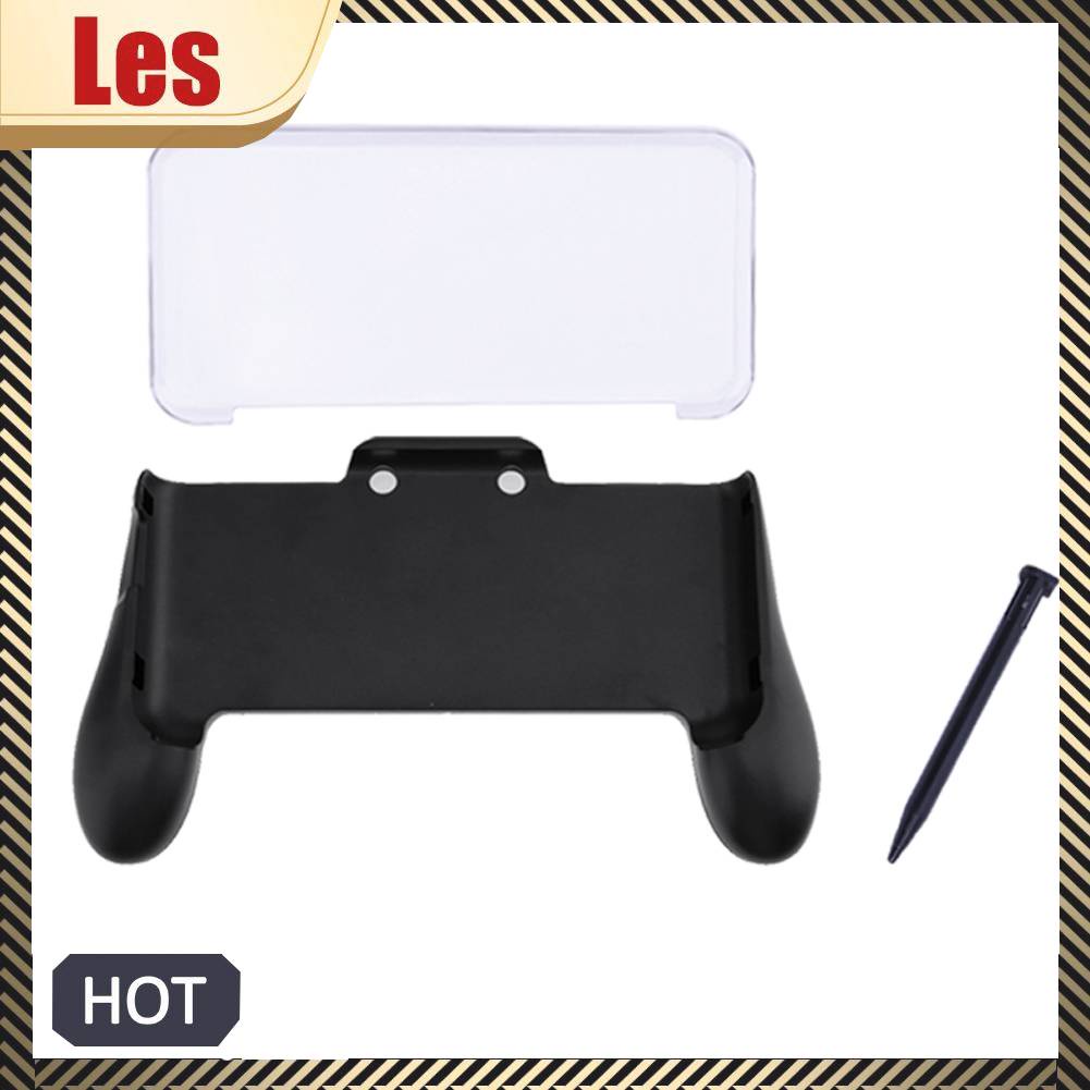 Tay Cầm 3 Trong 1 + Hộp Pha Lê + Bút Stylus Nhựa Cho Nintendo NEW 2DS LL XL