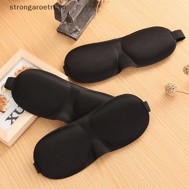 Miếng Bịt Mắt Ngủ 3D Mềm Mại Giúp Thư Giãn Khi Đi Du Lịch