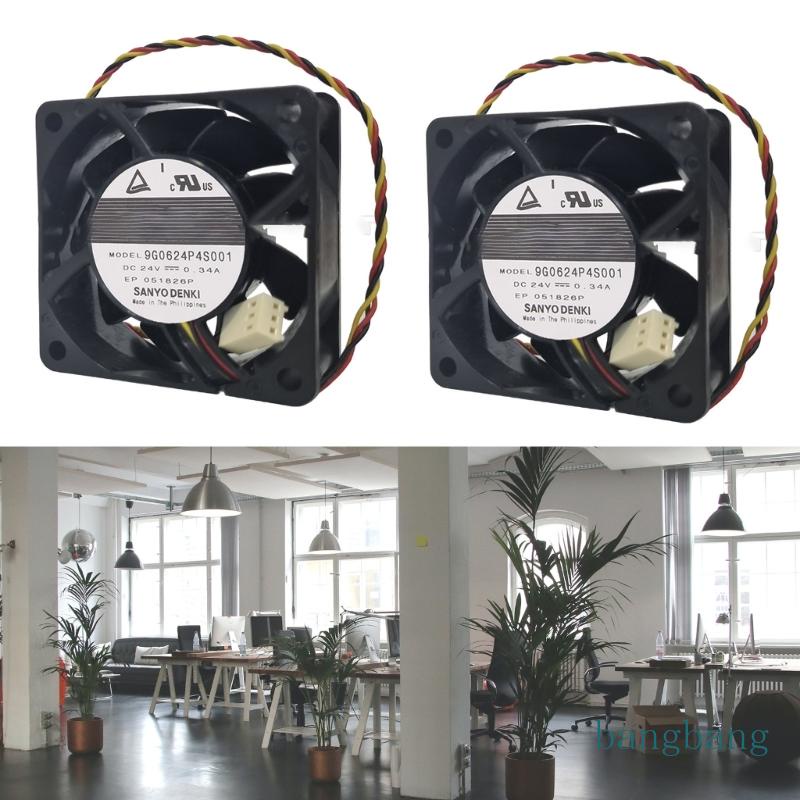 Quạt Tản Nhiệt Làm Mát 6025 9G0624P4S001 12V 0 34A 4Pin Không Gây Tiếng Ồn Cho Máy Tính Để Bàn