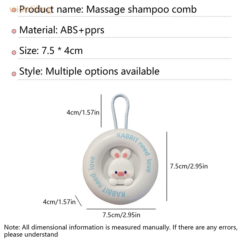 Lược Chải Tóc Mát Xa Da Đầu Chống Tĩnh Điện Chất Lượng Cao Cho Trẻ Em