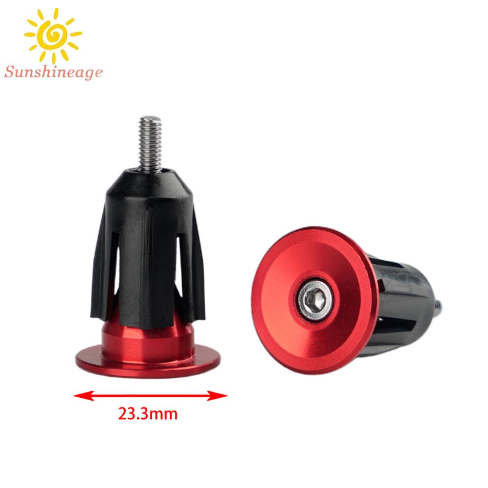 Nút Chặn Tay Lái Xe Đạp 22-24mm Bằng Hợp Kim Nhôm