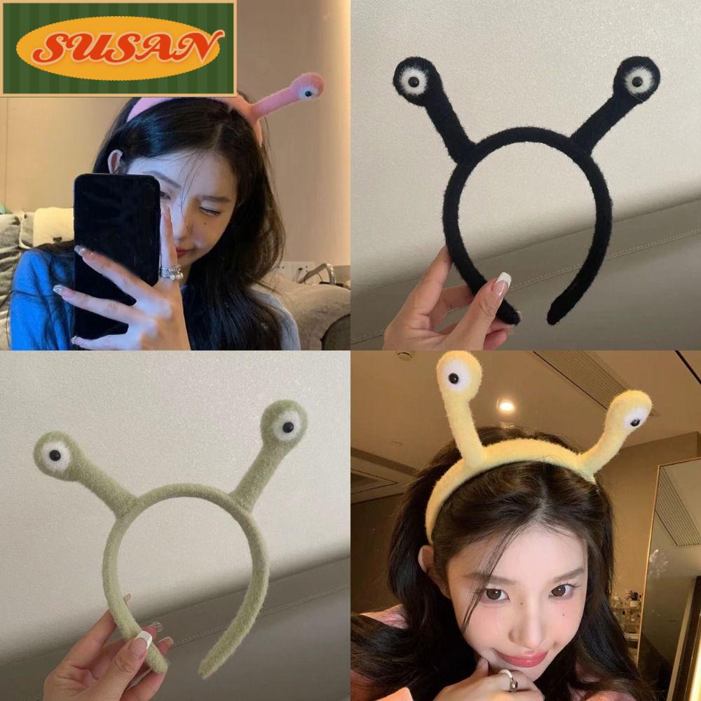 SUSANS Băng Đô Cài Tóc Hình Ốc Sên Màu Sắc Ngọt Ngào Cho Nữ