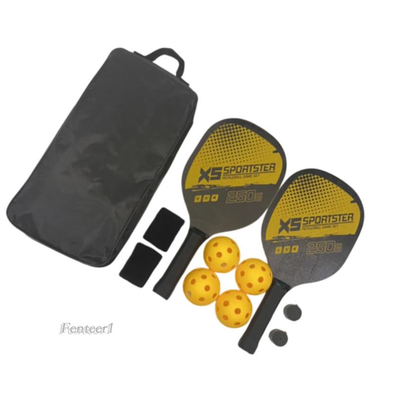 [Fenteer1] Bộ Vợt Bóng Pickleball Gọn Nhẹ Cho Người Lớn Chơi