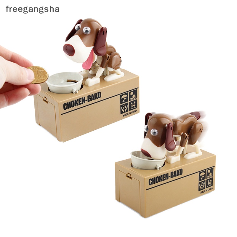 [FREG] Hộp Đựng Tiền Tiết Kiệm Hình Chú Chó Robot Điện Tử Cho Trẻ Em FDH