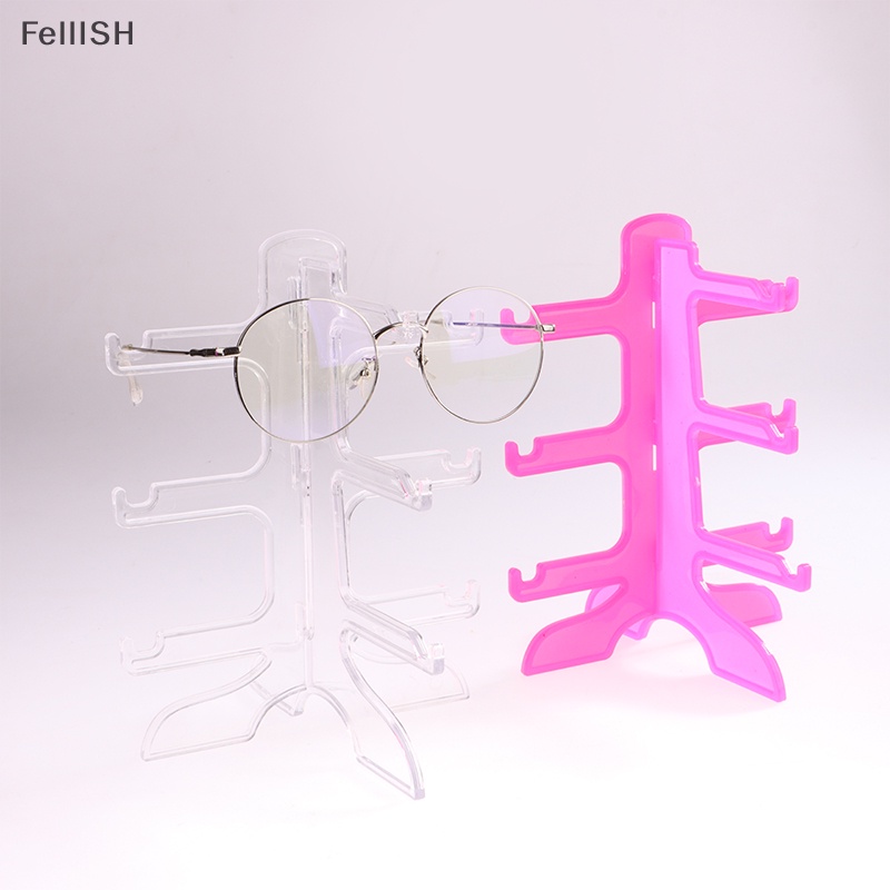 [Felli] Giá Đỡ Trưng Bày Mắt Kính / Trang Sức / Mắt Kính 3 Tầng Sáng Tạo Và Thiết Thực 439br