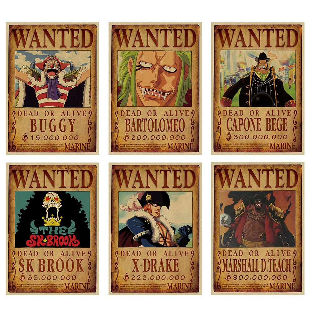 Áp Phích Dán Tường Trang Trí In Hoạt Hình Luffy Mani Nico Robin Dễ Thương