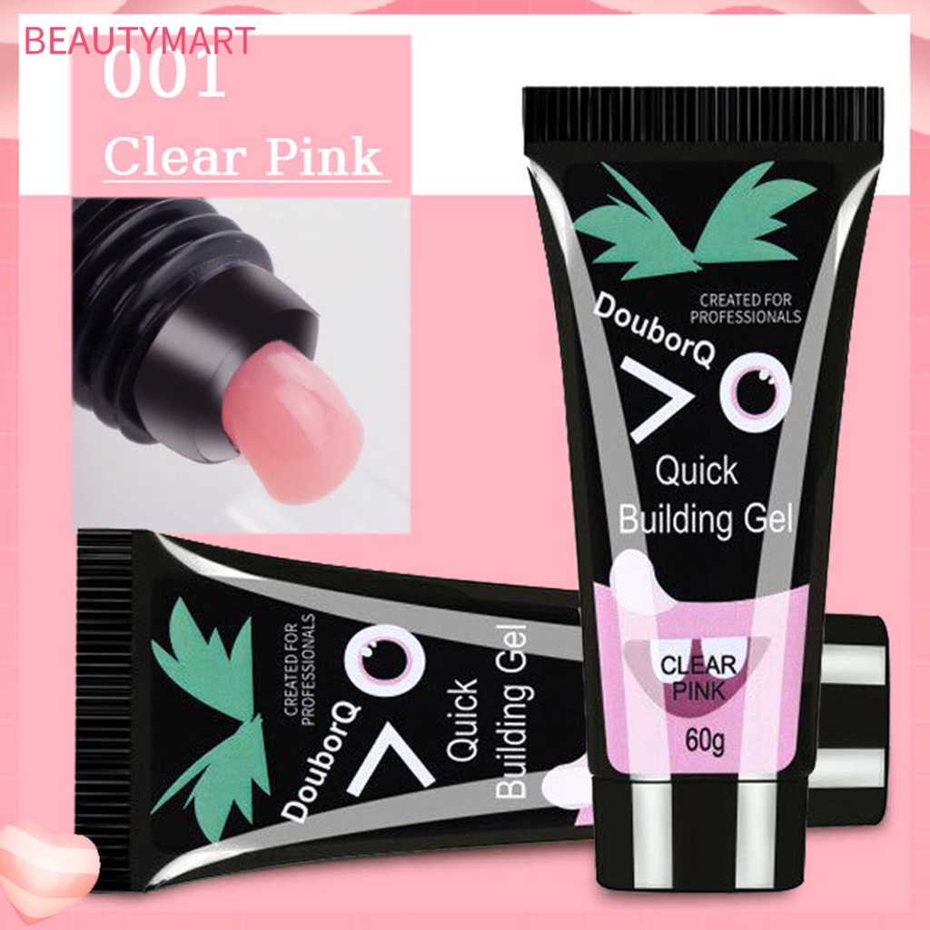 Gel Poly Gel Trong Suốt Nhanh Khô 60g Làm Móng Nghệ Thuật