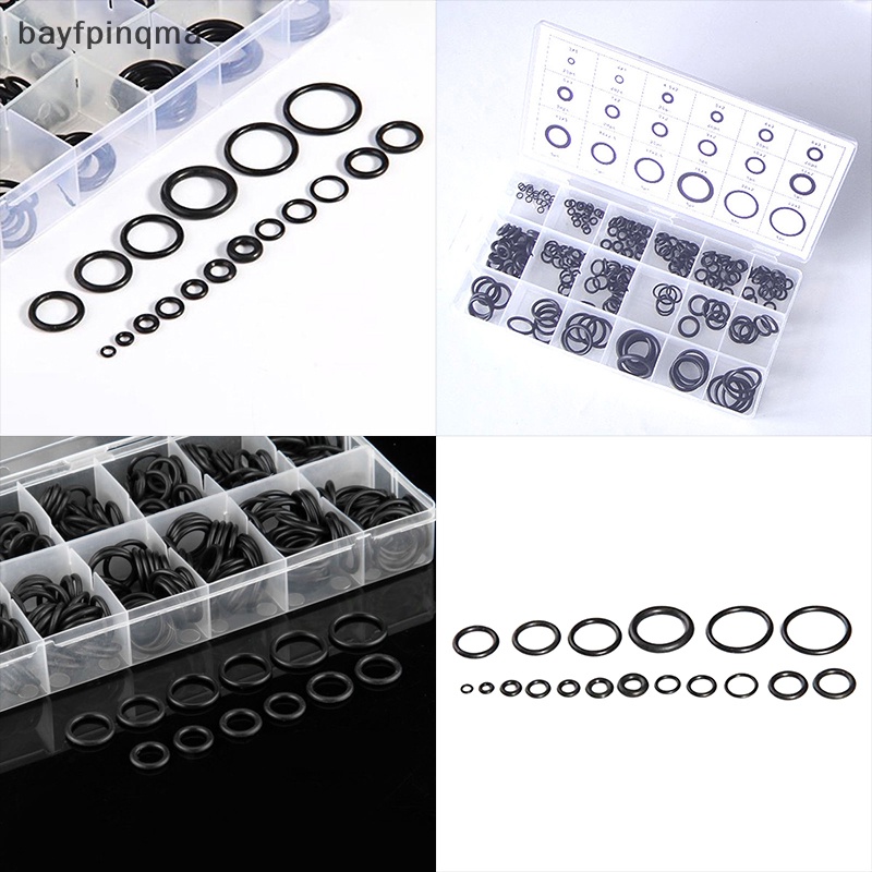 225 PCS đen cao su O Ring máy giặt con dấu O-ring Bộ phân loại cho Xe Hơi Mới