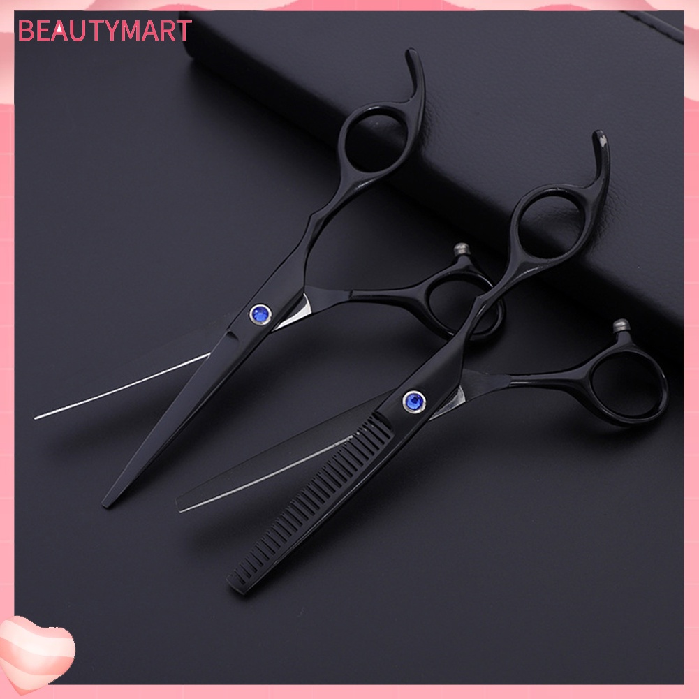 Set 2 Kéo Cắt Tóc 6inch Bằng Thép Không Gỉ Chất Lượng Cao