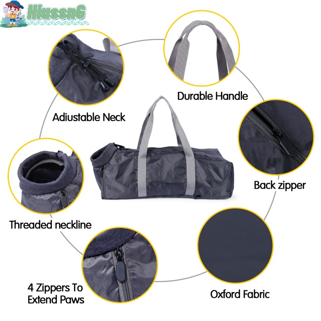 Túi Địu Thú Cưng Cỡ Lớn 5l Chống Trầy Xước Tiện Dụng