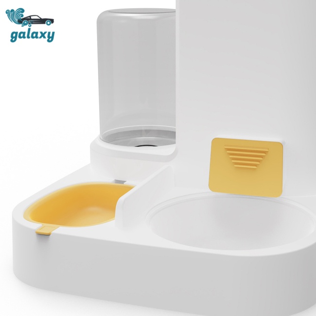 Galaxy Bát Uống Nước Tự Động Bằng Sứ Và Thép Không Gỉ Cho Thú Cưng