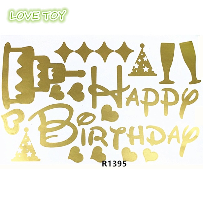 Sticker Dán Trang Trí Tiệc Sinh Nhật 18-36 Inch