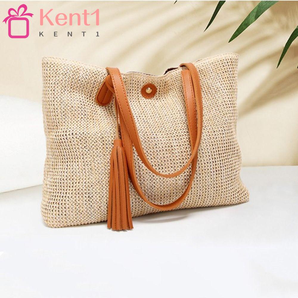 Túi Xách Đan Lát Sức Chứa Lớn Mẫu 1 Thời Trang Cho Nữ
