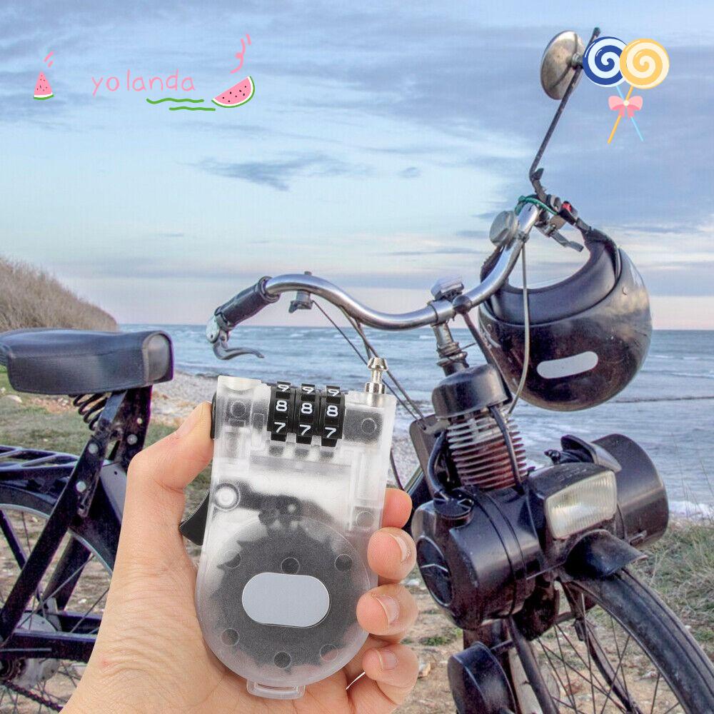 Ổ Khóa Dây Nhựa ABS Có Thể Thu Gọn Tiện Dụng Cho Vali Du Lịch
