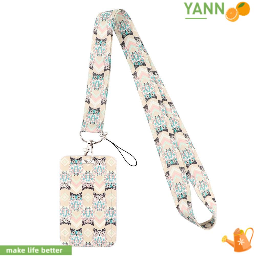 Móc Khóa Gắn Huy Hiệu ID Hình Cú Mèo Dễ Thương 1